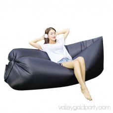 New Inflatable Air Bag Sofa Lounge Sleeping bag Camping Bed Outdoor Beach Couch
